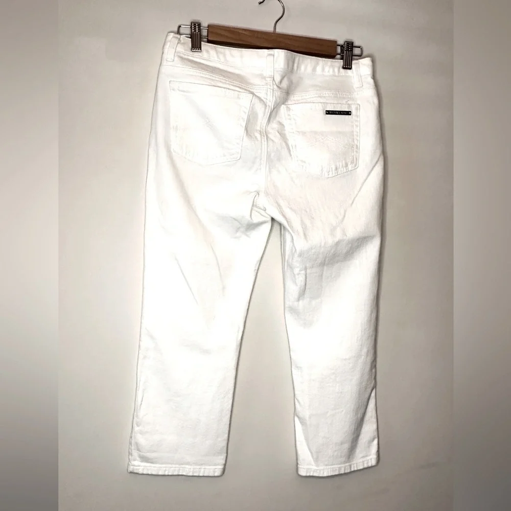 Michael Kors White Capris Size 6